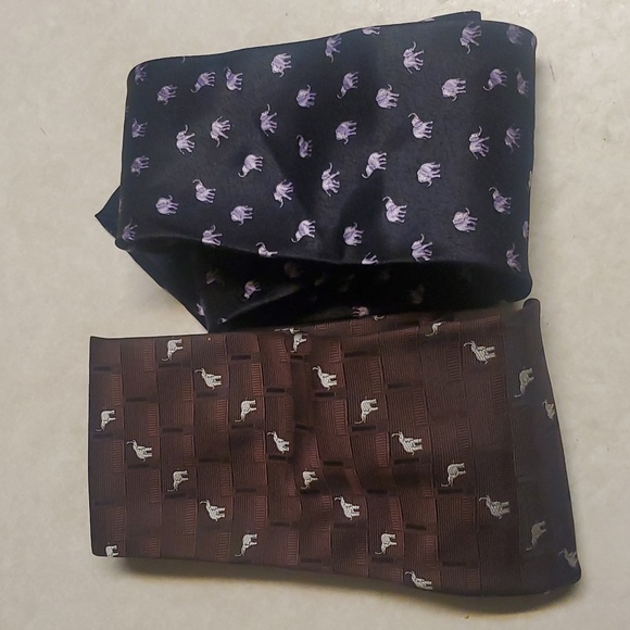2 PIERRE CARDIN SILK  and  Variety silk vintage ties - Picture 7 of 7